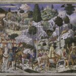 Cavalcata dei Magi, Benozzo Gozzoli, Cappella dei Magi, parete est, Palazzo Medici Riccardi, Firenze, ph. S. Lampredi