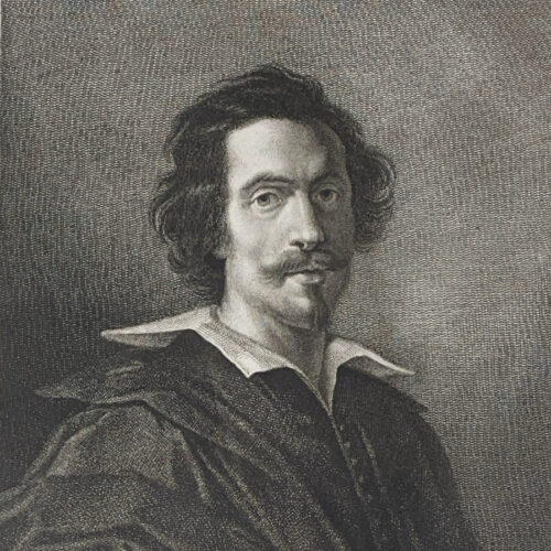 Gian Lorenzo Bernini, incisione tratta da: Antonio Francesco Gori,  "Museum Florentinum exhibens insignora vetustatis monumenta quae Florentiae sunt Ioanni Gastoni Etruriae magno duci dedicatum", Florentiae, 1731-1766. - 12 v. ; fol. Biblioteca Moreniana: E 1 19