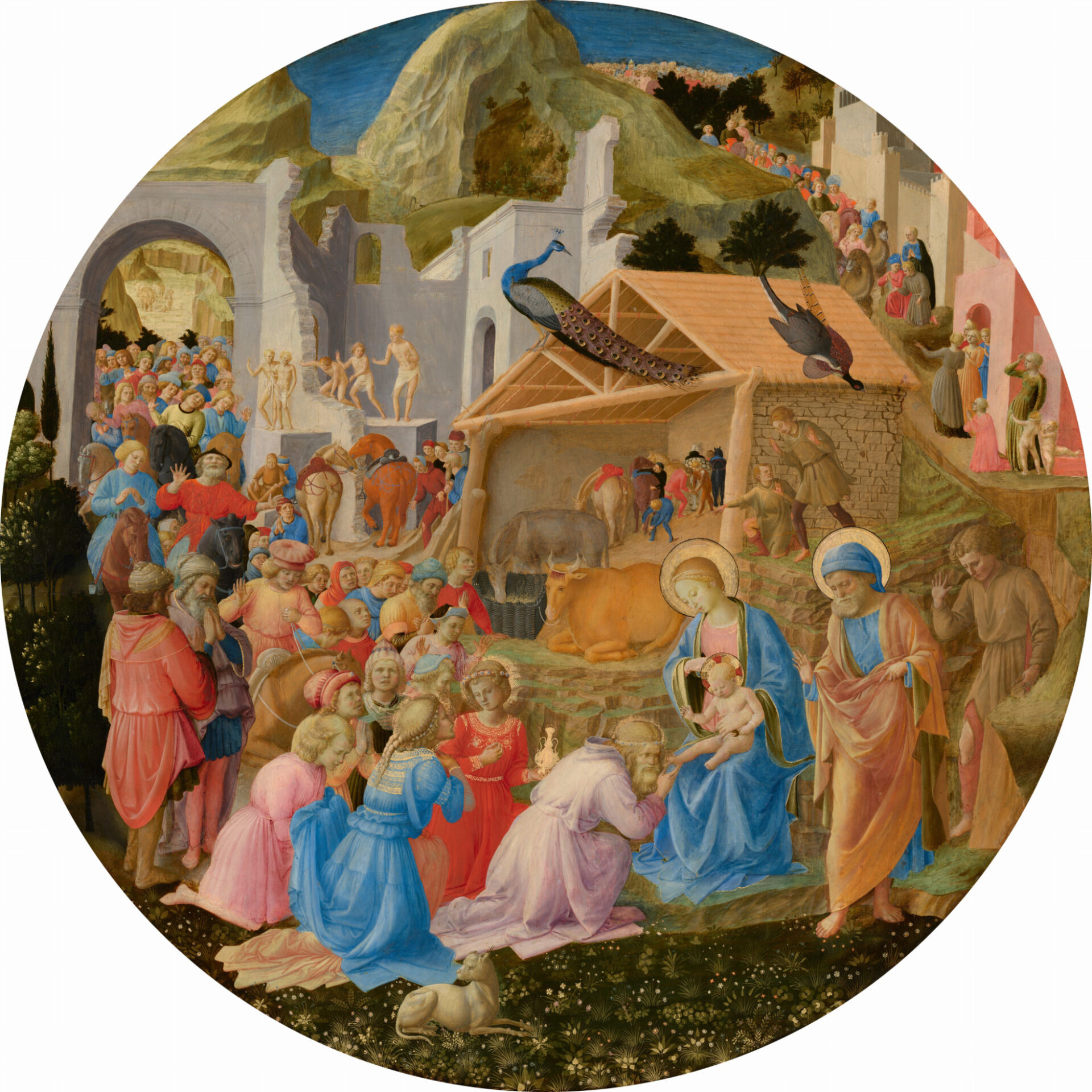 Adorazione dei Magi, Filippo Lippi, National Gallery of Art, Washington