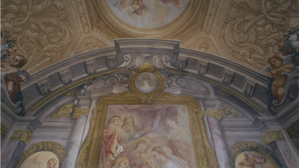 Decorazione pittorica nell'Appartamento di Cassandra Capponi