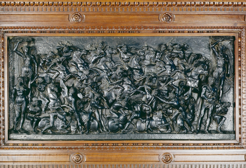 Battaglia, Bertoldo di Giovanni, 1479 circa, bronzo, Musei Nazionali del Bargello, Firenze