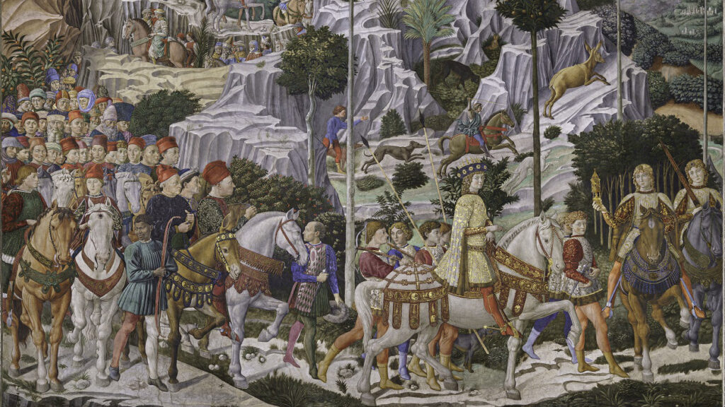 Viaggio dei Magi, part.