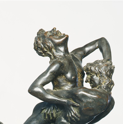 Ercole e Anteo, Antonio Pollaiolo, bronzo, alt. cm 46 (con la base), Musei del Bargello, Firenze