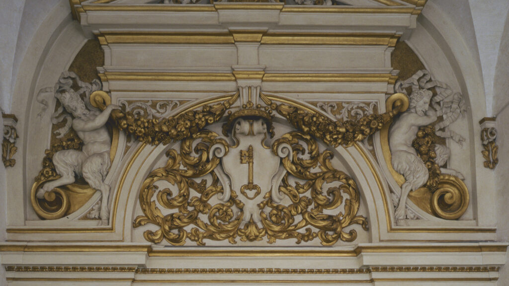 Giovan Battista Foggini, decorazione dell'alcova dell'appartamento di Cassandra Capponi