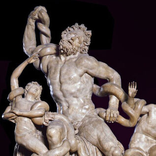 Laocoonte (dal gruppo ellenistico nei Musei Vaticani), Baccio Bandinelli, 1520-1525, marmo, Galleria degli Uffizi, Firenze
