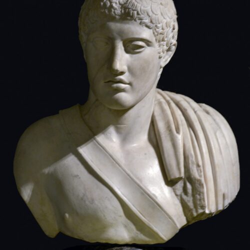 Busto di giovane atleta, II sec d.C. , marmo, Palazzo Medici Riccardi, Firenze
