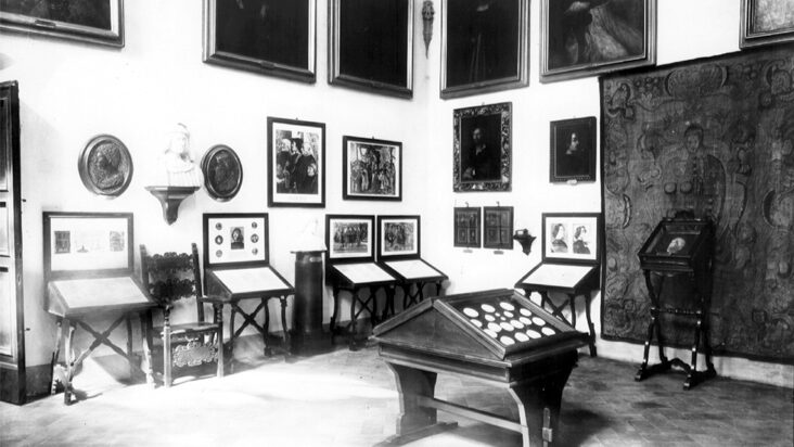 Museo Mediceo in Palazzo Medici Riccardi, sala I detta “Camera di Lorenzo”, 1929-1939, Firenze, Soprintendenza Speciale del Polo Museale Fiorentino, Gabinetto Fotografico