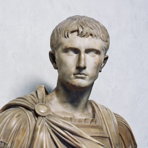 Ritratto di Augusto, busto romano, Gallerie degli Uffizi, Firenze