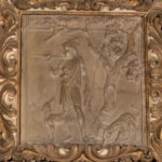 Cacciatore con cane, età imperiale, marmo con patina scura, Palazzo Medici Riccardi, Firenze