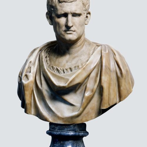 Busto di Agrippa, I sec. a. C., marmo, Gallerie degli Uffizi, Firenze