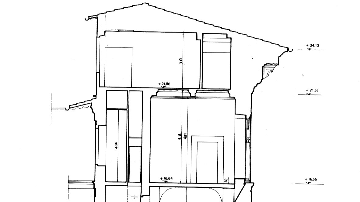 Palazzo Medici Riccardi: sezione EE