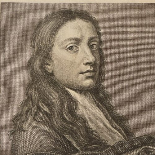 Anton Domenico Gabbiani, incisione tratta da: Hugford, Ignazio Enrico 1703-1778, "Serie degli uomini i piu illustri nella pittura, scultura, e architettura con i loro elogi [...]". Firenze: 1769-1775, 12 v. in 8, 4° Biblioteca Moreniana, Firenze, A 4 32