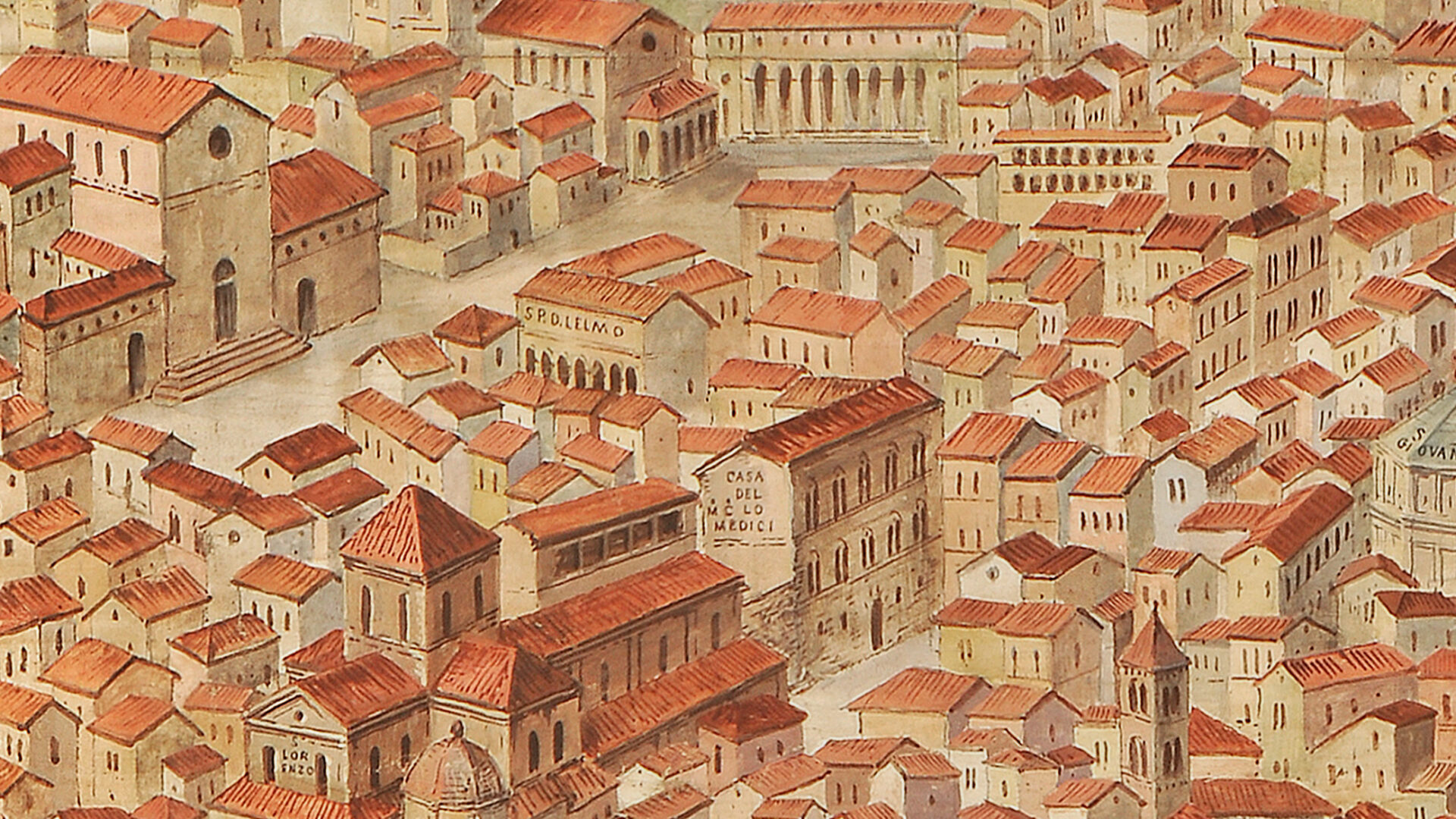 Pianta della Catena, 1471-1482 circa