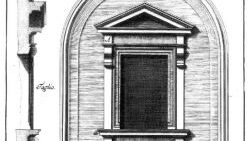 Finestra terrena della Facciata del Palazzo del Marchese Riccardi