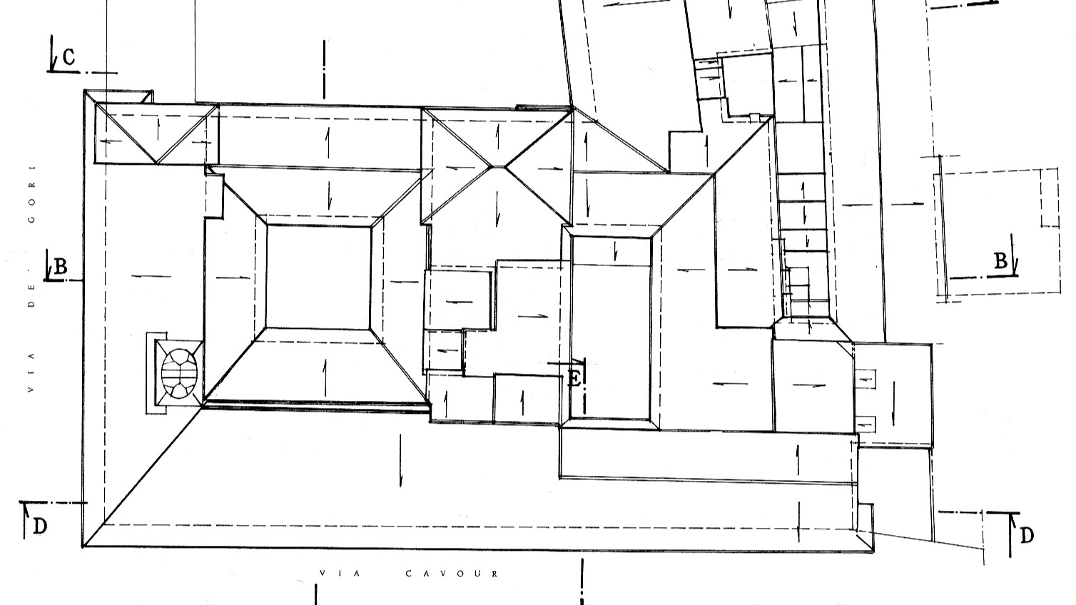 Palazzo Medici Riccardi: pianta delle coperture
