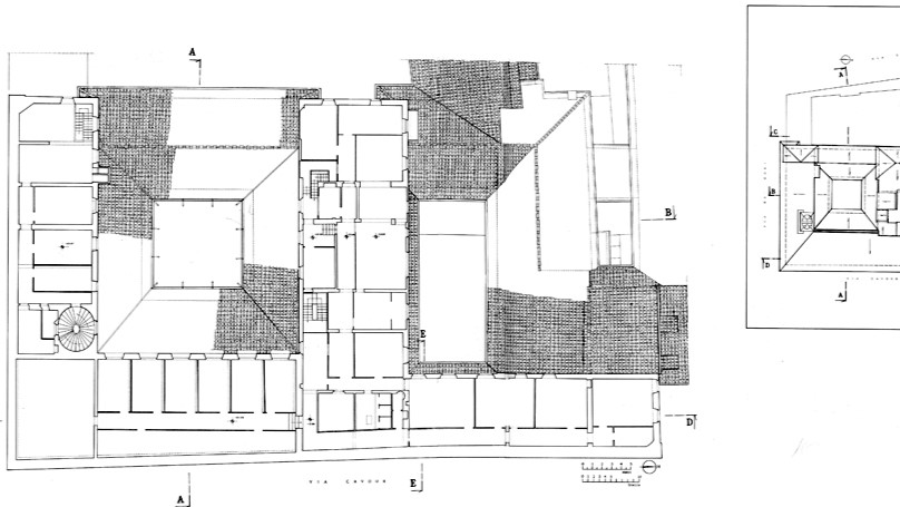 Palazzo Medici Riccardi: pianta del terzo piano