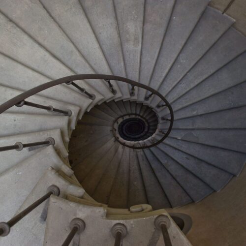 Scala a chiocciola, Pietro Tacca, Palazzo Medici Riccardi, Firenze