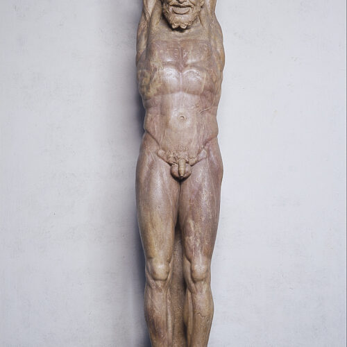 Marsia rosso, arte romana, Galleria degli Uffizi, Firenze