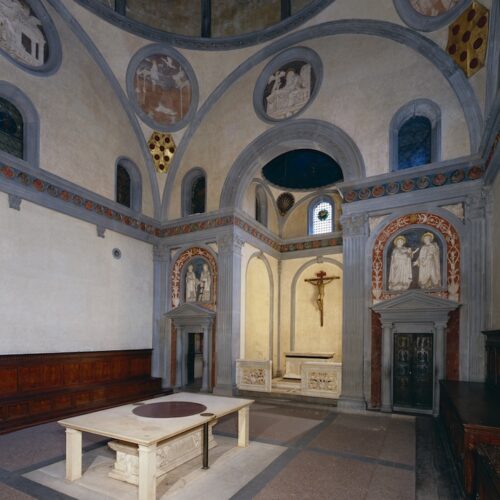 Sagrestia Vecchia, Filippo Brunelleschi, Chiesa di San Lorenzo, Firenze