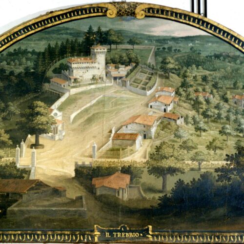 Villa il Trebbio, Giusto Utens, Villa medicea della Petraia, Firenze